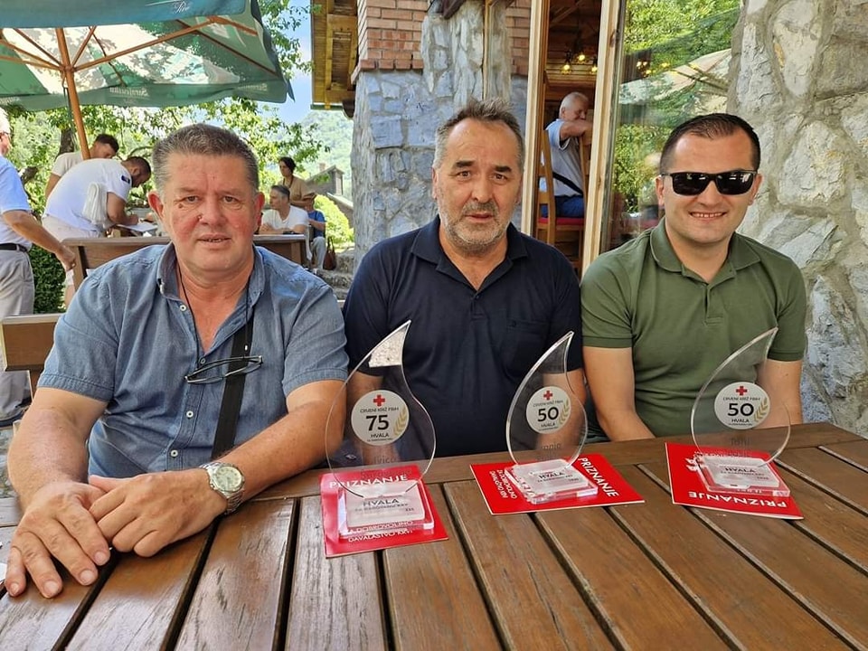 NAŠI PONOSI – Priznanja za rekordere i višestruke dobrovoljne darovatelje krvi iz Širokoga Brijega