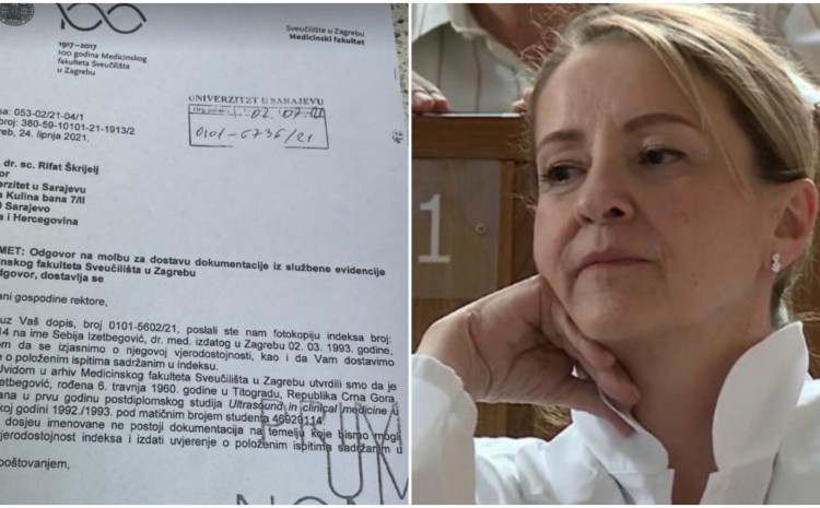 Odgovor iz Zagreba: Sebija Izetbegović upisala postdiplomski, ali nema podataka o ispitima