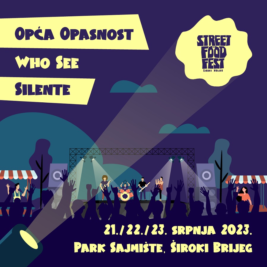Street Food Fest predstavio ovogodišnje glazbene ekipe koje će nas zabavljati uz brojne kulinarske delicije