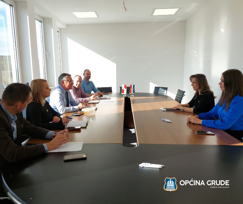 Ministrica financija ŽZH održala sastanak s čelnim ljudima Općine Grude