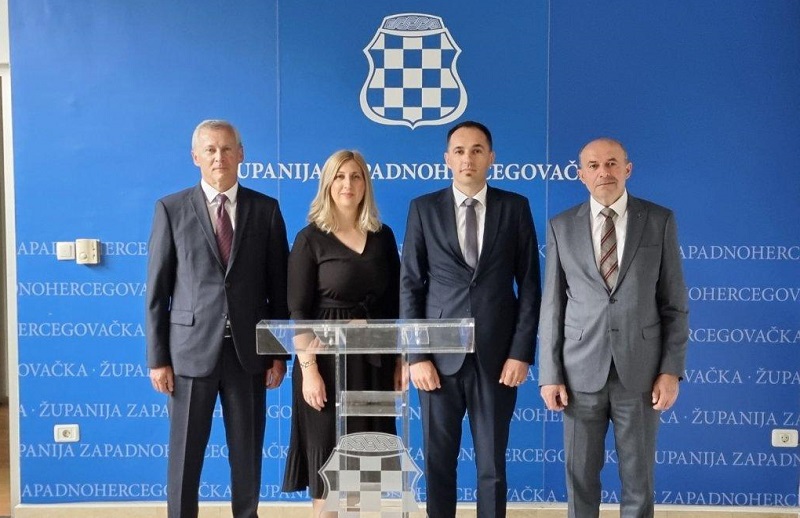Predsjednici Skupština SBŽ i PŽ Josip Kvasina i Blaž Župarić posjetili su Skupštinu ŽZH
