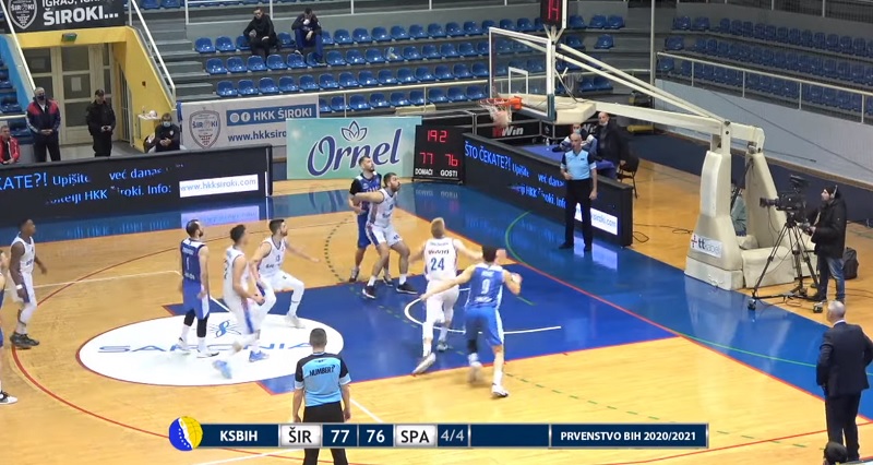 VIDEO: Košarkaši Širokog upisali novu pobjedu svladavši Spars