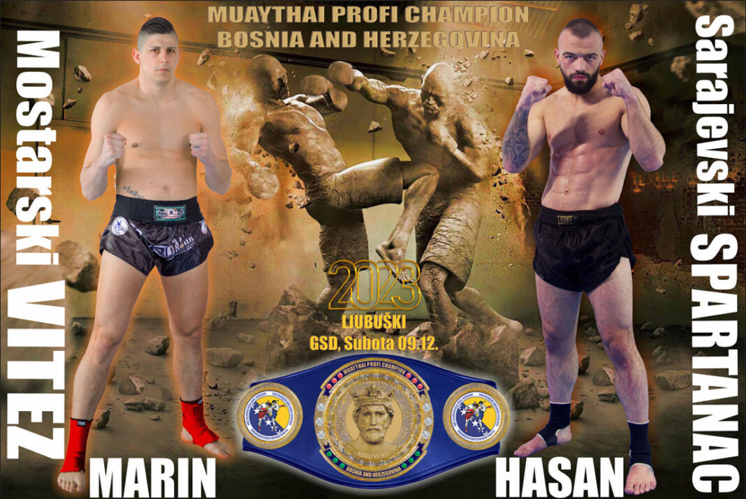 Marin Čarapina klasičnim nokautom osvojio muaythai profesionalnu titulu BiH