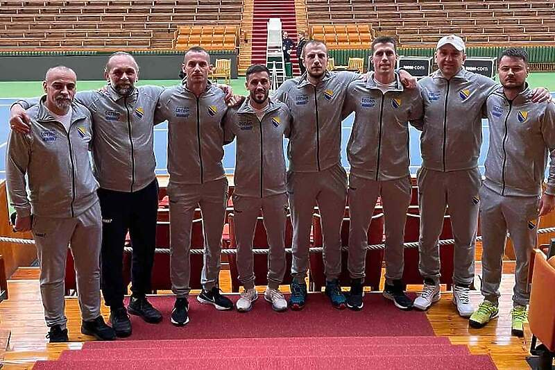 Ništa od povijesnog uspjeha  za tenis Bosne i Hercegovine