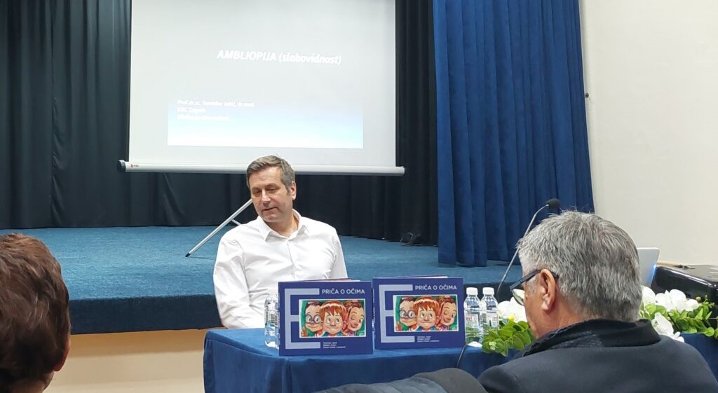 U Grudama predstavljena slikovnica “Priča o očima” autora prof.dr.sc. Tomislava Jukića