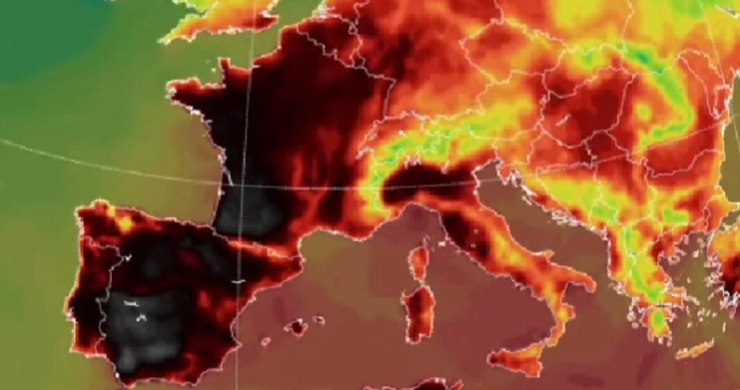 Toplinski val u punom naletu prolazi preko Europe i sa sobom nosi apokaliptične štete!