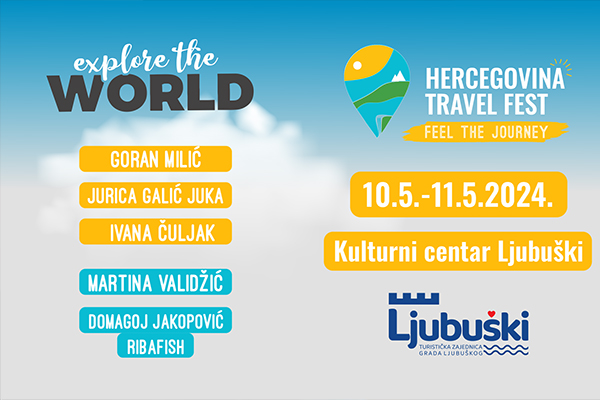 Treće izdanje Hercegovina Travel Festa ovog petka i subote u Ljubuškom