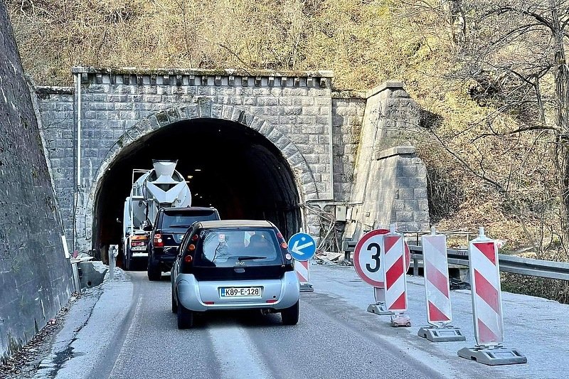 Tunel Crnaja danas od 16 sati do ponedjeljka ujutro otvoren za dvosmjerni promet