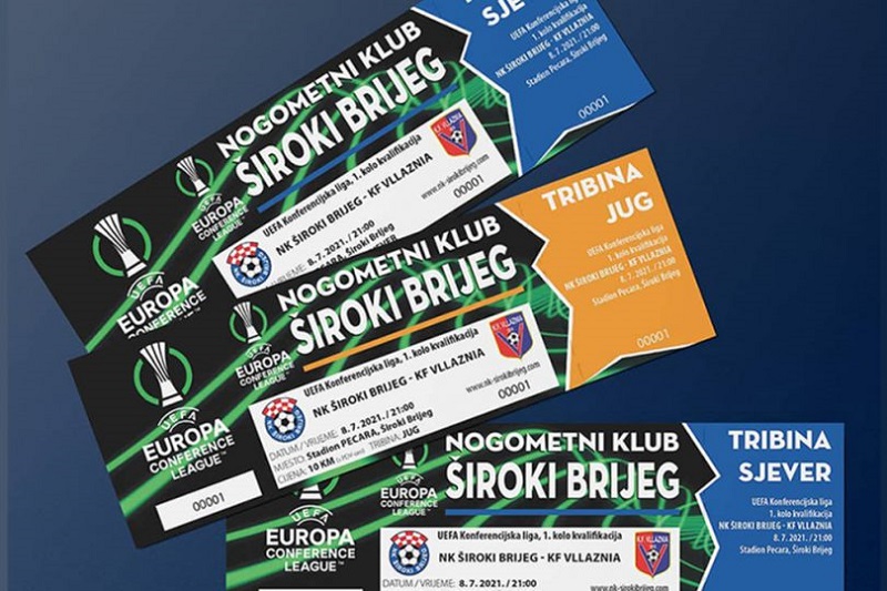 Pretprodaja ulaznica za prvo kolo kvalifikacija UEFA Europske konferencijske lige