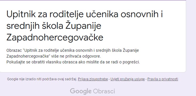 POČELE REAKCIJE – Inicijativa roditelja pita ministricu Mikulić i ministarstvo, do kada im se misle rugati!?
