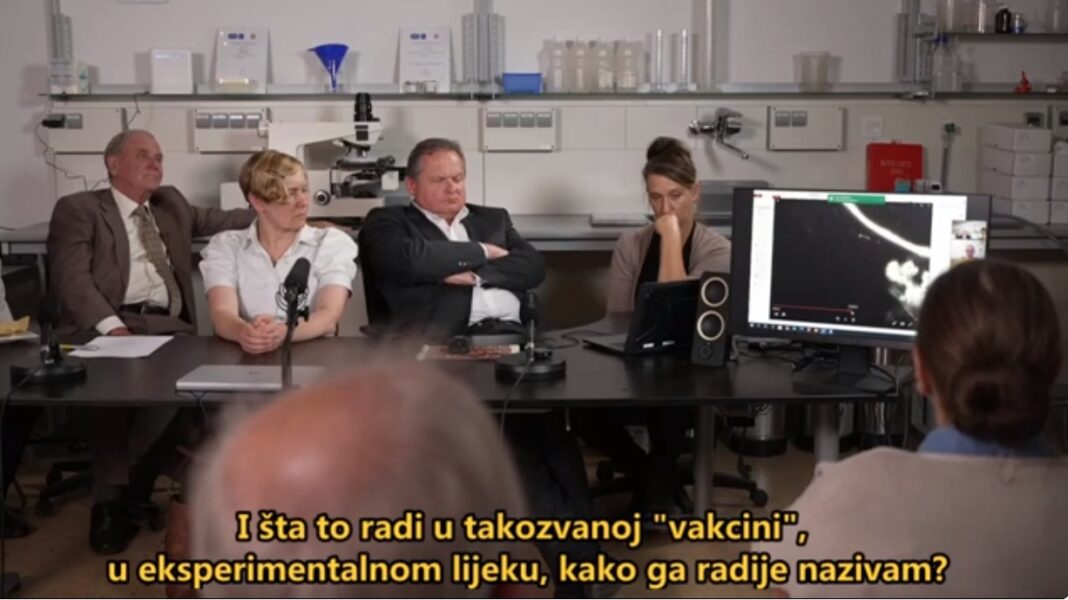 VIDEO – Konferencija patologa: Zabrinjavajuće tvari pronađene u uzorcima cjepiva