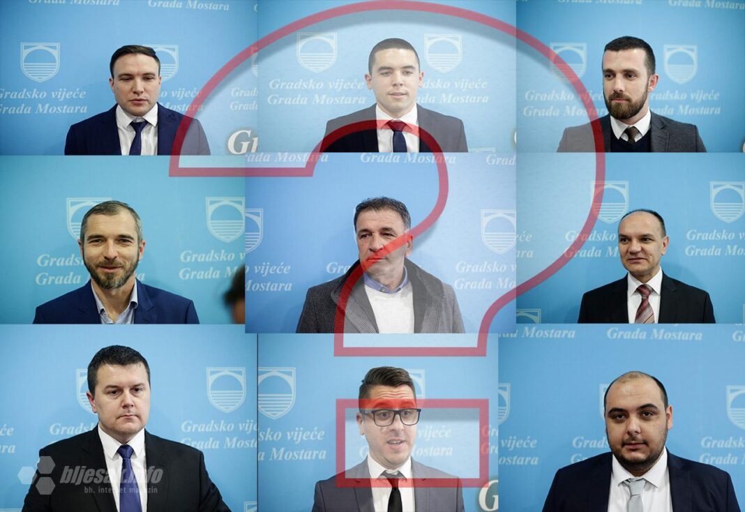 HDZ-ovi vijećnici u Mostaru predvode listu skrivanja imovinskog kartona