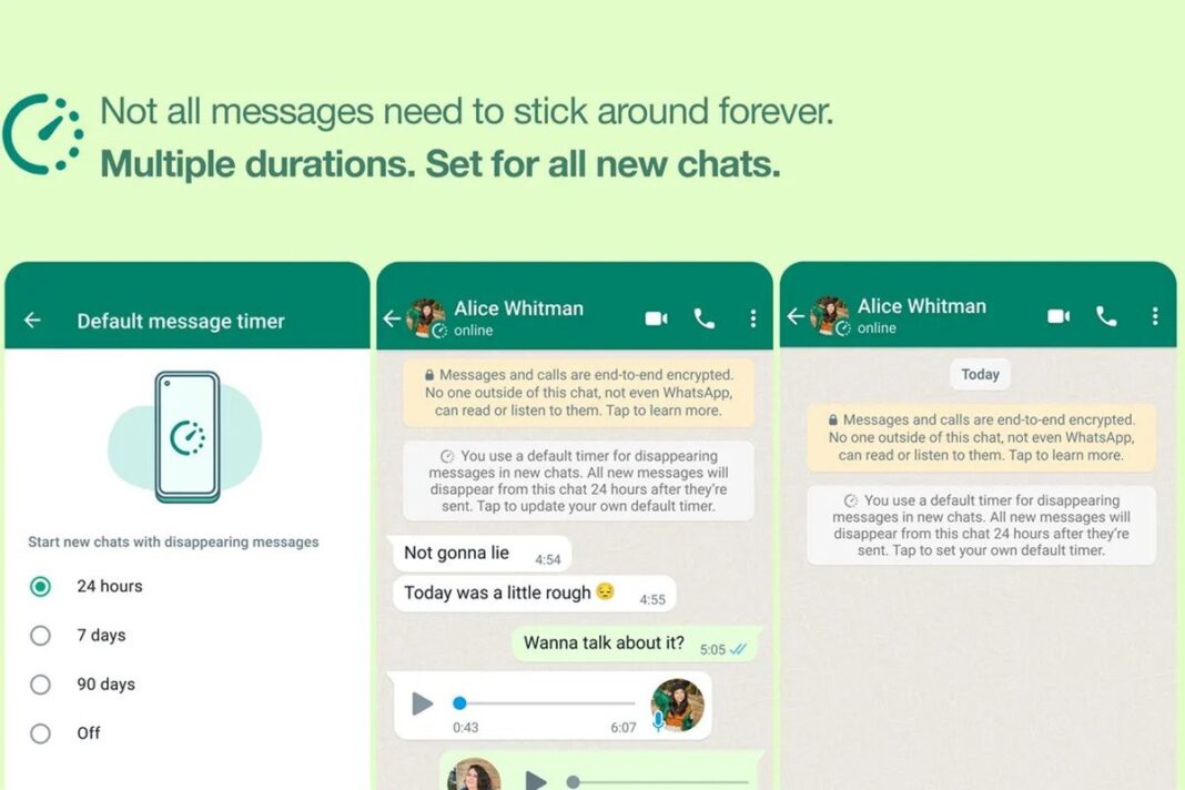 Nestajuće poruke na WhatsAppu dobile korisnu nadogradnju