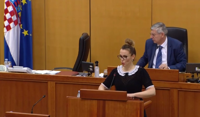 VIDEO: HDZ-ova zastupnica “razotkrila” kako je u Hrvatskoj zaposleno milijardu i 640 milijuna osoba