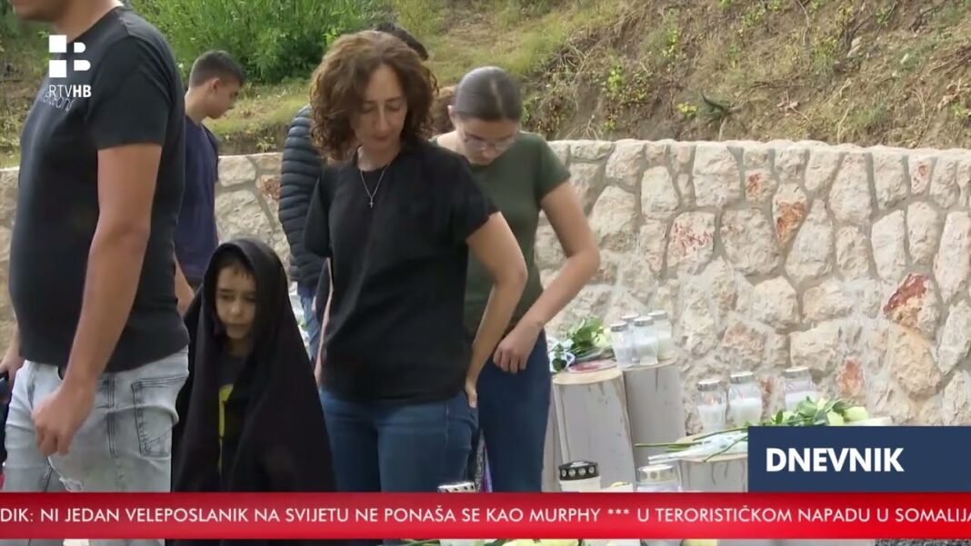 I nebo je plakalo prilikom blagoslova spomenika za osam tragično preminulih mladih u Tribistovu pokraj Posušja
