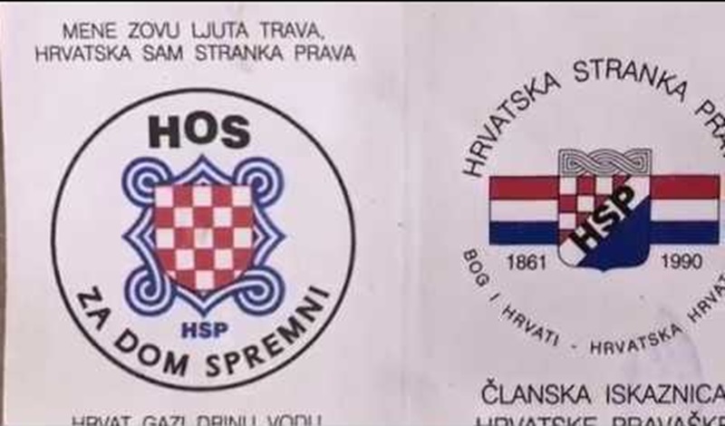 HSP grada Širokog Brijega: Svi su bili HDZ u početku osim HSP-ovaca