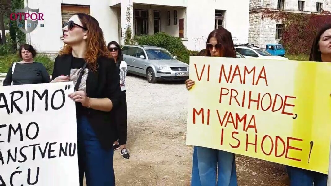 VIDEO: Prosvjed prosvjetnih djelatnika – Hoće li vlasti ozbiljno shvatiti upozorenje generalnim štrajkom?