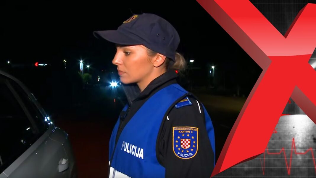 VIDEO: Policajci iz Ljubuškog i “Slučajevi X“ u potrazi za migrantima i pijancima na cesti