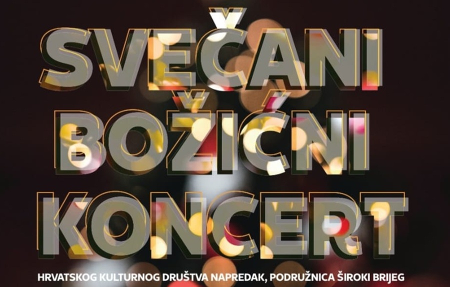 NAJAVA: “Napretkov svečani božićni koncert 2024.” u Franjevačkom muzeju i galeriji u Širokom Brijegu
