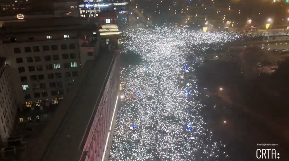 Otpor u Beogradu sve jači: Ekipa RTS-a stala uz masovne demonstracije desetine tisuća građana