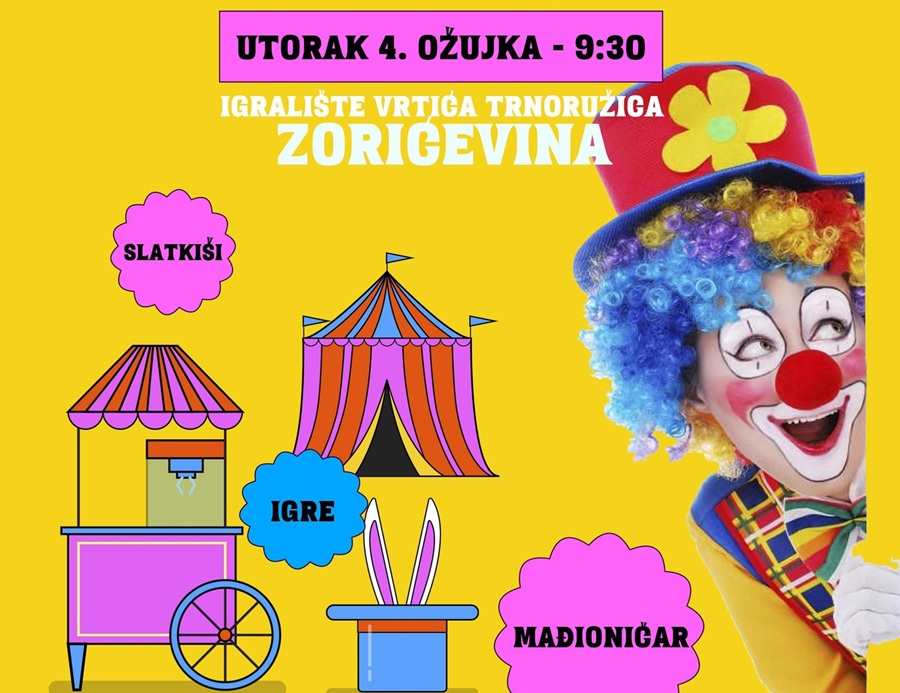 NAJAVA: Dječji karneval u Širokom Brijegu