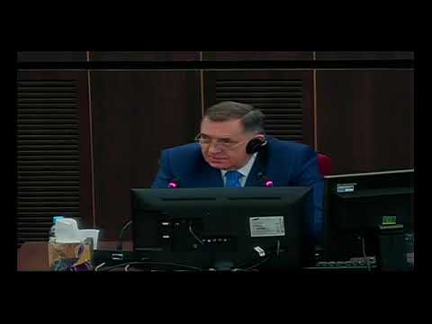 VIDEO: Svjedočenje Dodika na suđenju koje je on protiv sebe pokrenuo!