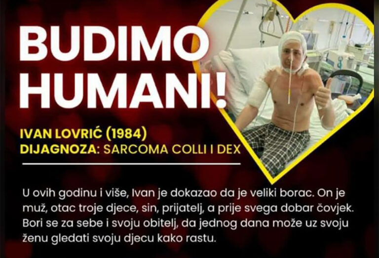 Poziv na humanitarnu akciju za Ivana Lovrića iz Uzarića