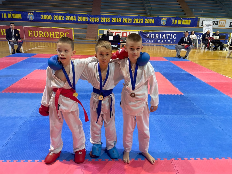 Karate klub “ŠIROKI” pobjednik 2. kola karate lige Regije Hercegovina