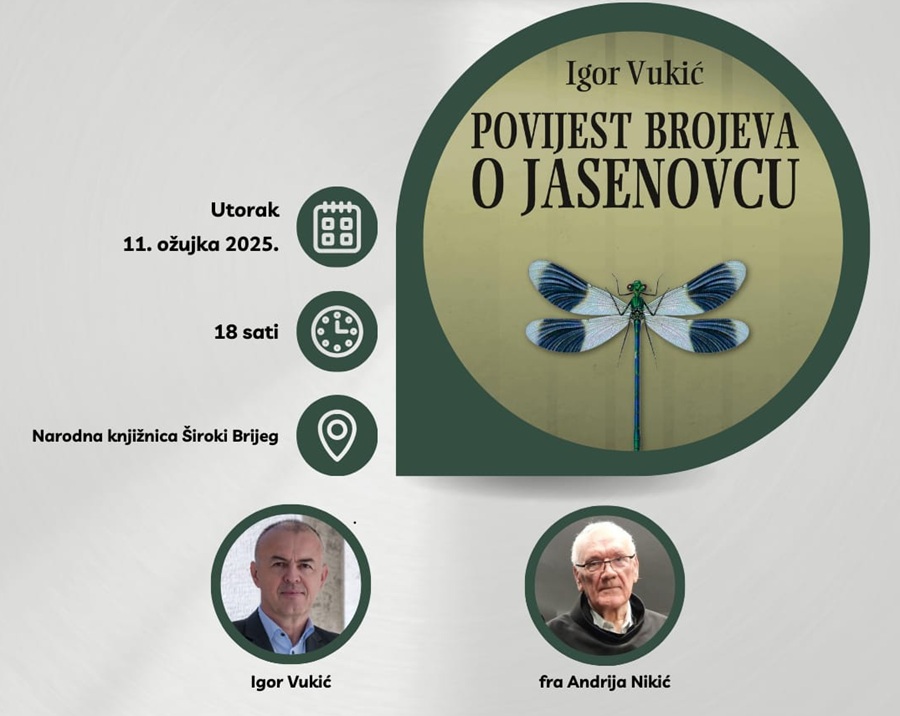 Predstavljanje knjige „Povijest brojeva o Jasenovcu” u Širokom Brijegu