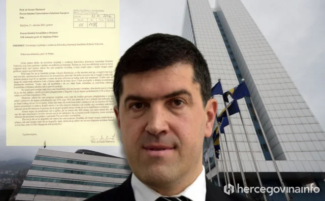 Sumnja na plagijat i krađu autorskih prava – Mentor povukao potpis s doktorata Čovićevog HDZ-ovca Roberta Vidovića