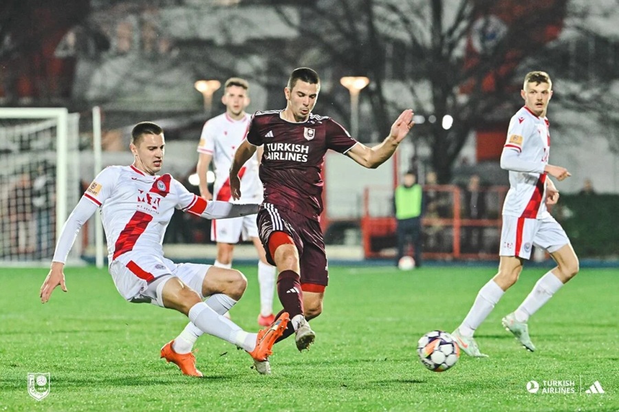 Nogometaši Sarajeva nakon pobjeda nad Zrinjskim plasirali se u polufinale Kupa BiH