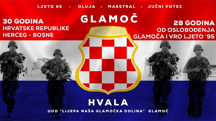 Dodik zabranio Čoviću i HNS-u obilježavanje 33. obljetnice HVO-a u Drvaru, Bosanskom Grahovu i  Glamoču
