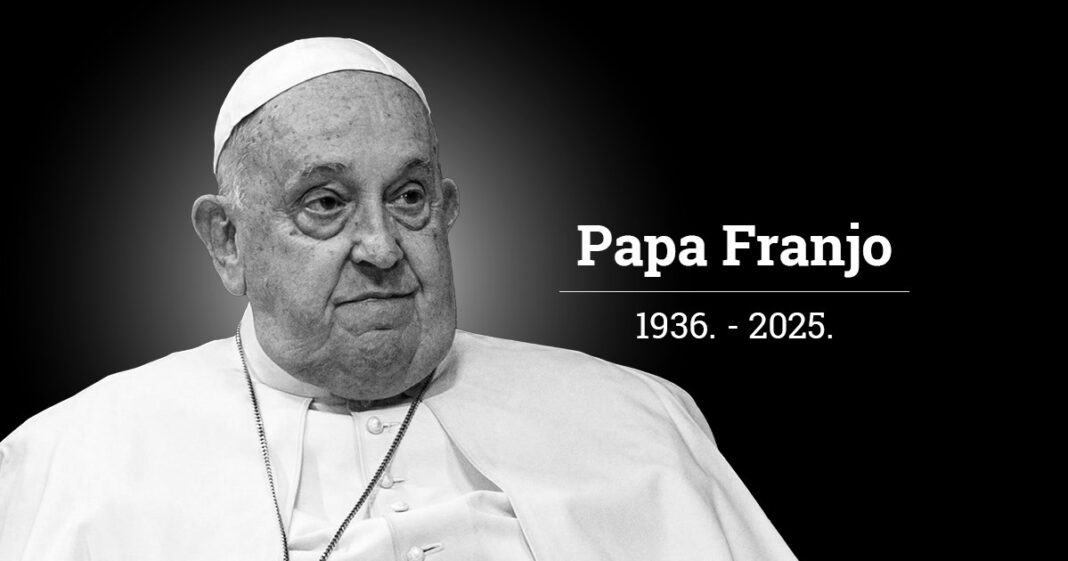 Bog ga je pozva k sebi na Uskrsni ponedjeljak – Papa Franjo počivaj u miru Božjem