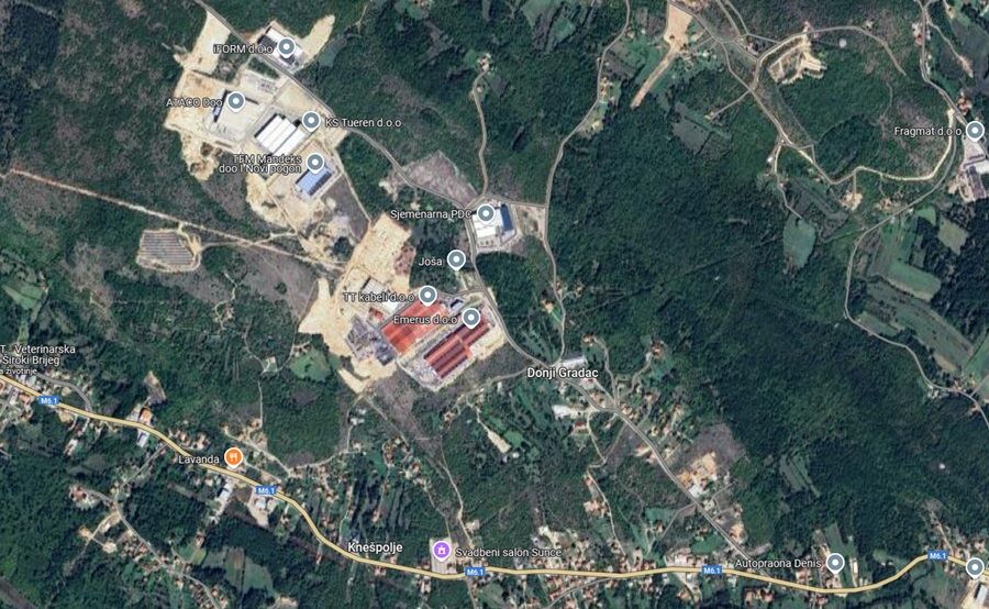 Poziv na Javno izlaganje Nacrta Urbanističkog projekta industrijske zone „Knešpolje“