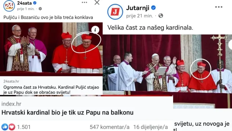 Ako je kakav kriminalac, onda je Hercegovac, Bosanac, ako stoji uz papu, onda je “hrvatski kardinal”