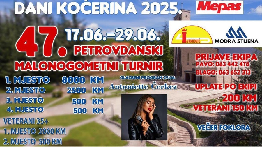 “Kočerinom kolo igra”: Folklor, koncert i turnir u sklopu Dana Kočerina 2025.