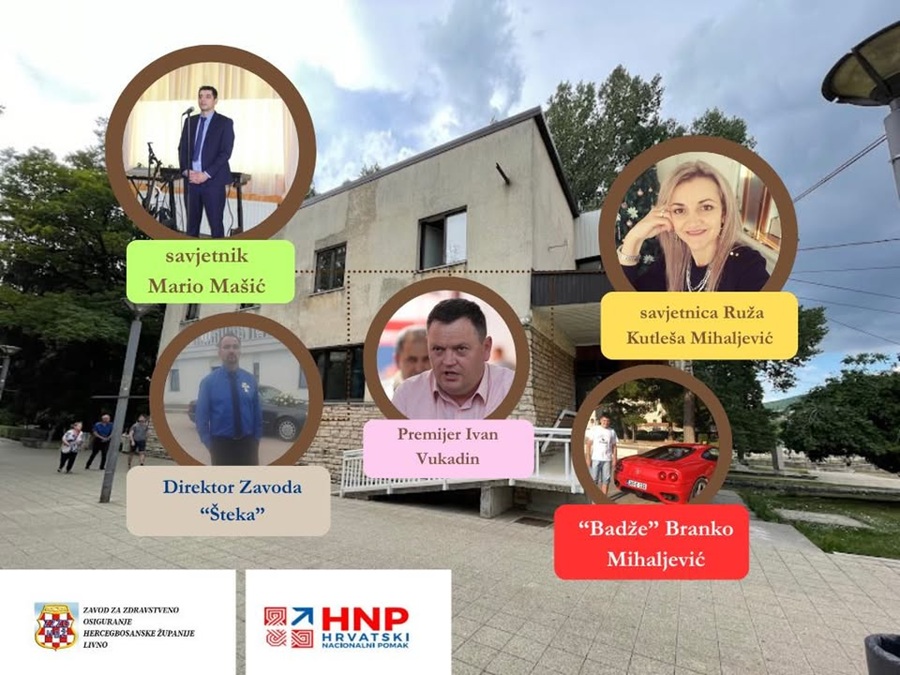 Zavod za zdravstveno osiguranje HBŽ – Radoš zapošljava savjetnike – posao za ljude bliske premijeru Vukadinu