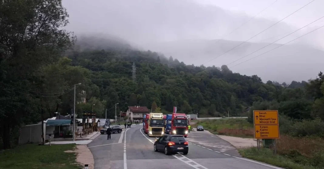 OBEĆANO – ISPUNJENO: Vozači kamiona blokirali BiH