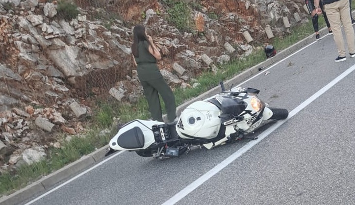 Teška nesreća kod Vranića: Motorist teško ozlijeđen, promet u prekidu