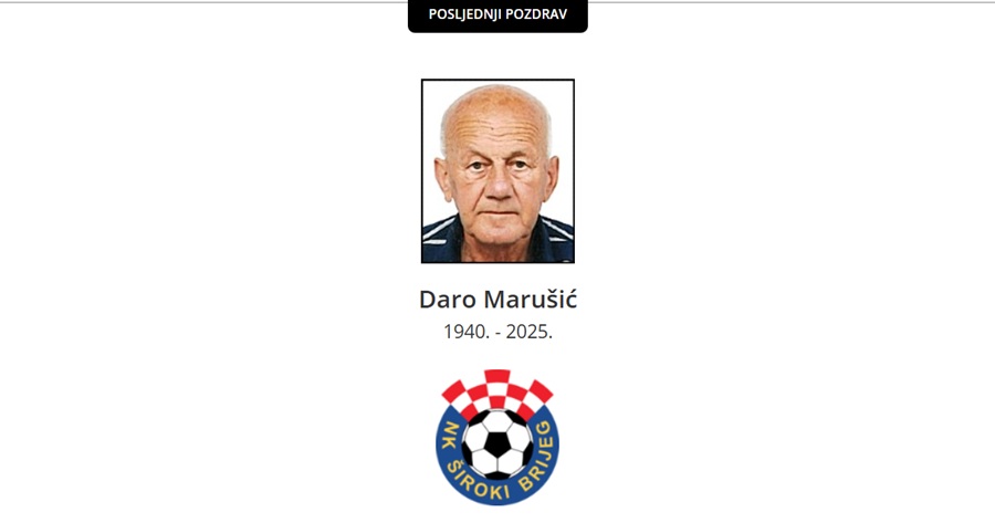 Daro Marušić bio je više od igrača s Pecare – bio je dio povijesti kluba