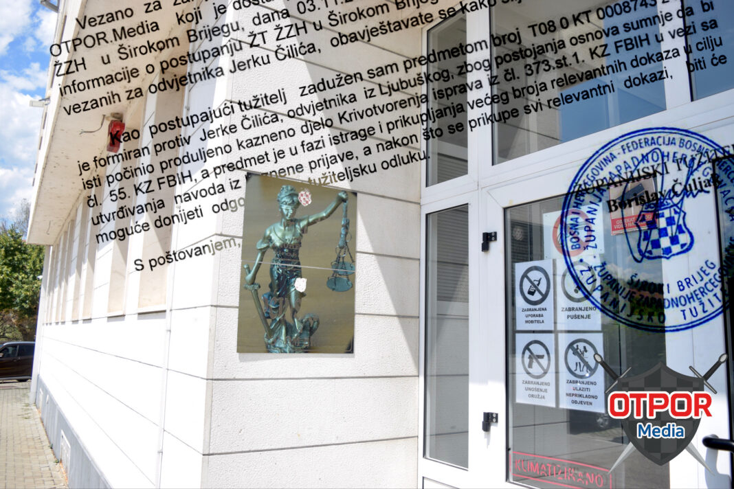 Hoće li predmet protiv odvjetnika iz Ljubuškog završiti u ladici Tužiteljstva ŽZH?
