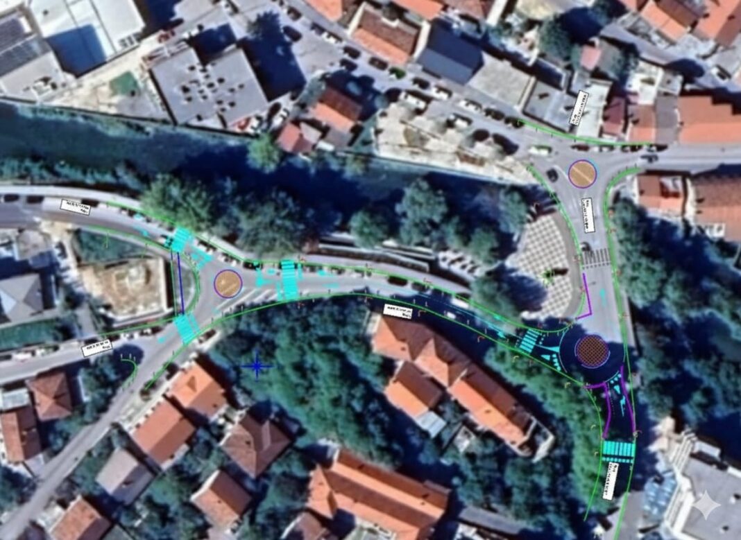 Prijedlog za unaprjeđenje prometnog rješenja u središtu grada Širokog Brijega
