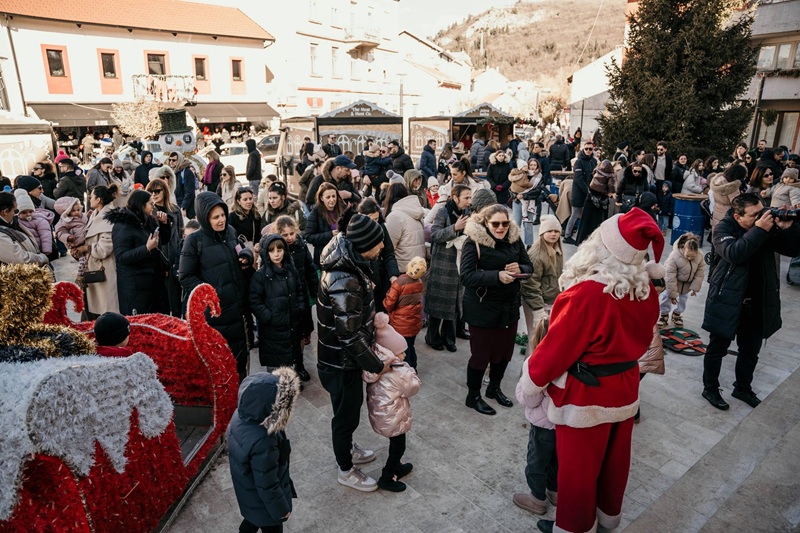 Veseli dječji doček Nove godine u Širokom Brijegu