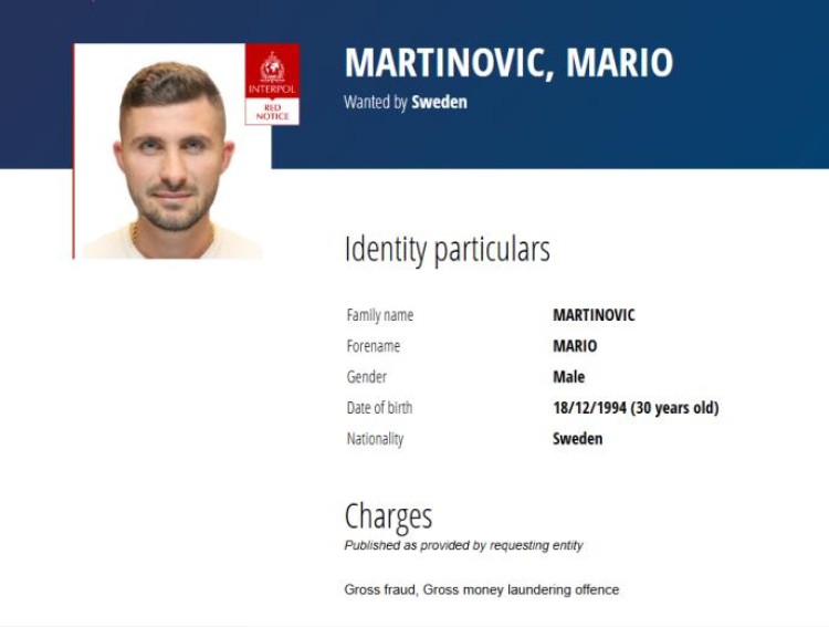 Mario Martinoviću, samo da znaš – za tobom je raspisana Interpolova crvena tjeralica
