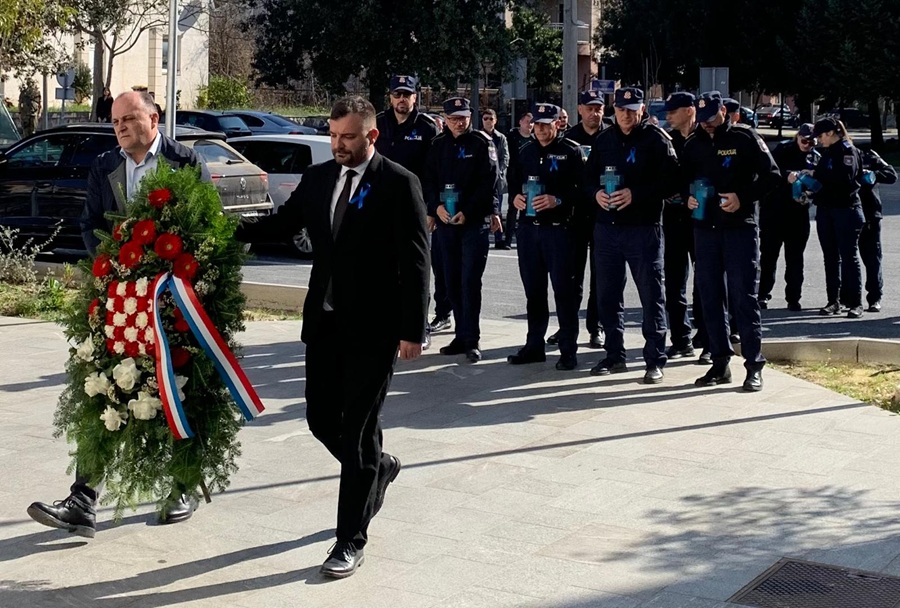 MUP ŽZH obilježio Međunarodni dan sjećanja na poginule policijske službenike