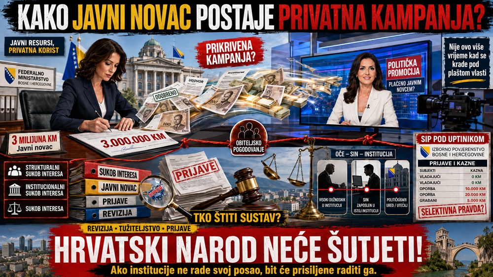 Kako javni novac postaje privatna kampanja?