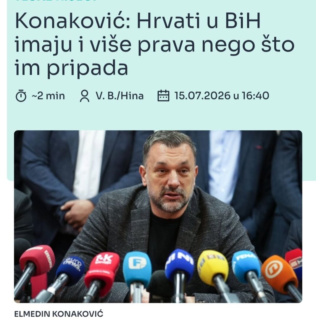 Dijeli li se to BiH na kvadrate?