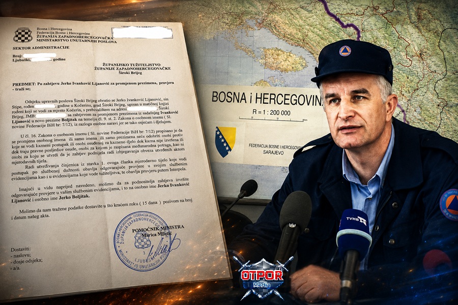 OTPOR.MEDIA EKSKLUZIVNO: Najpoznatiji širokobriješki kriminalac zatražio promjenu svog prezimena Ivanković Lijanović u novo
