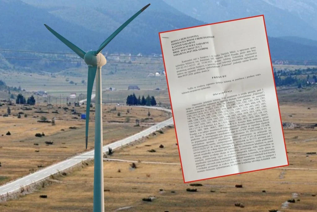 GAME OVER Srušena urbanistička suglasnost za gradnju vjetroelektrane Poklečani