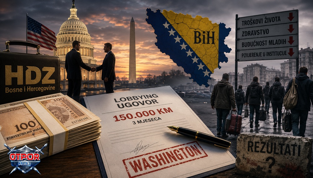 150.000 KM za američke lobiste: Je li HDZ BiH izgubio vjeru u vlastite političke rezultate?